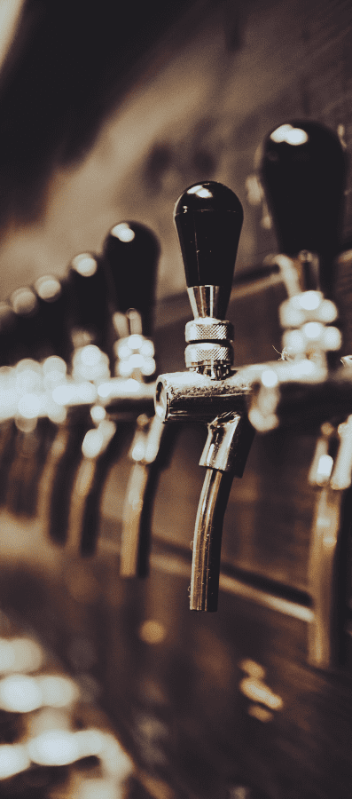Wheelhouse Marketing Agency Calgary - Client Industries - Food and Beverage F&B (image: tap handles)